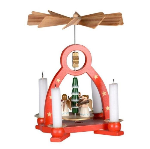 cousin eddies wooden christmas pyramid traditional german wood christmas candle carousel